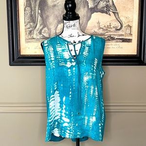 Calvin Klein sleeveless blouse